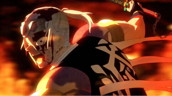 pertarungan antara tengen dengan gyutaro