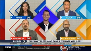 "Luka Doncic is just too good" - Around the Horn on Mavs avoid sweep with win over Warriors in Gm 4