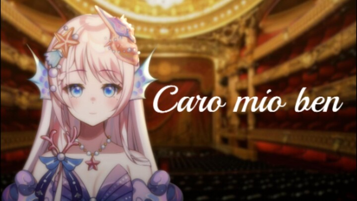 Cobalah bel canto klasik Italia kuno aria: Caro mio ben (Sayangku~)