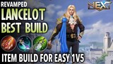 Revamped Lancelot Best Build | Revamped Lancelot Build and Gameplay | MLBB
