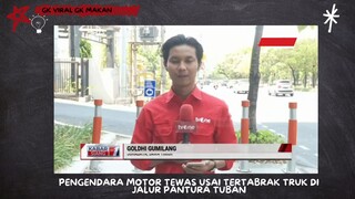 Ngeri!! Pengendara Motor Tewas Tabrak Lari