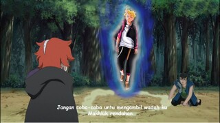 Boruto dan kawaki kalah dari Code - Momoshiki muncul melawan Code yang mau tumbalkan boruto ke juubi