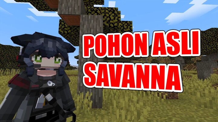 Keunikan Pohon Acacia di Minecraft! [ Minecraft Acacia Fact Indonesia ]