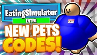 *2021* ALL *NEW PET* UPDATE OP CODES! Roblox Eating Simulator