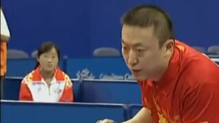 High-definition pure audience filming of the domineering backhand crushing Lao Ma 2009 National Game