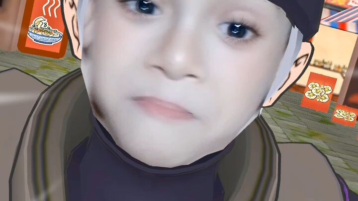 filhão sendo o Kakashi 😁😁