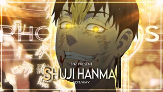 「PHONK BADASS🔊💥」SHUJI HANMA「EDIT/AMV」4K