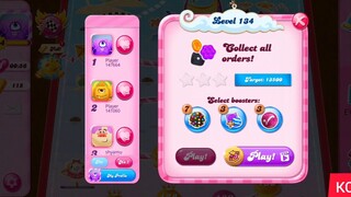 CANDY CRUSH SAGA LEVEL 134 (NEW VERSION)