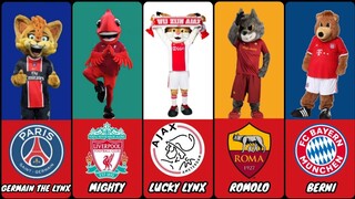 MASKOT KLUB SEPAK BOLA EROPA