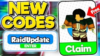 New "Raid Update Working Codes 2021 in Roblox Anime Dimensions