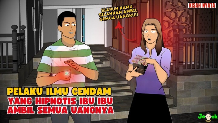 PELAKU ILMU GENDAM YANG KURANG SEMUA UANG IBU IBU DIPASAR  SINETRON AZAB