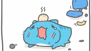 明明摔得那么惨...为什么我好想笑啊哈哈哈哈！