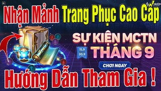 UTS Channel | Hướng Dẫn Tham Gia Sự Kiện Máy Chủ Thử Nghiệm Nhận Mảnh Trang Phục Cao Cấp Đổi Skin S+