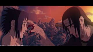 Sasuke Vs Itachi Battle | Flashbacks | Loneliness Trap Remix