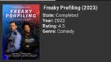 freaky frofiling 2023 by eugene
