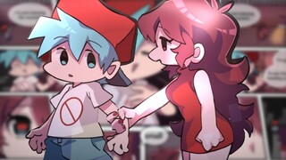 [FNF/Fan Comic] BF và GF gặp nhau như thế nào...?