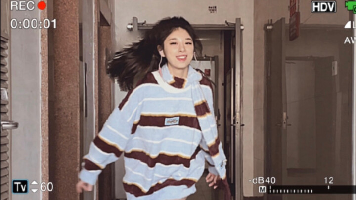 【十五雪】New jeans-Ditto 我的青春在这个楼道里，记录在镜头里，这或许就是我跳舞的意义