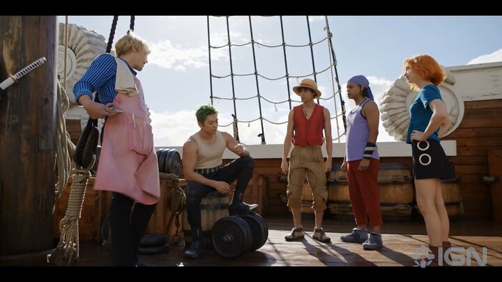Live-Action One Piece Season 2: First Clip Revealed! Discussions in Front of Loguetown