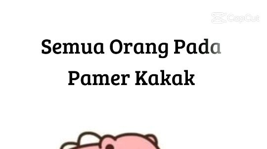 pamer kakak nih