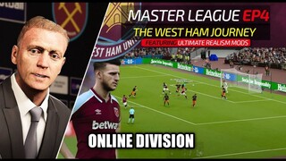 online division !!! west ham vs ac milan