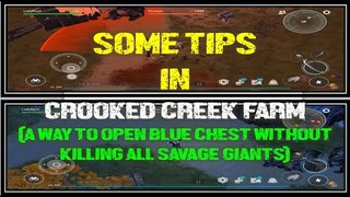 "CROOKED CREEK FARM"OPENING BLUE CHEST W/O KILLING ALL SAVAGE  GIANTS - LAST DAY ON EARTH: SURVIVAL