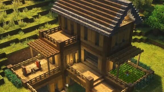 Big oak house (minicraft)