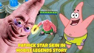 PATRICK SPONGOBOB SKIN IN MOBILE LEGENDS REVIEW