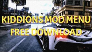 KIDDIONS MOD MENU | GTA 5 MOD MENU| GTA MOD MENU FREE