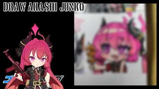 Draw Akashi Junko || Ghani_art