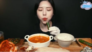 Nguyên cục thịt luộc, hào và kim chi phần 4 #anngonmoingay