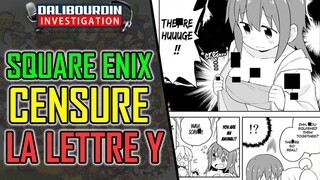 SQUARE ENIX CENSSURE LA LETTRE "Y" DANS SON APPLICATION DE MANGA