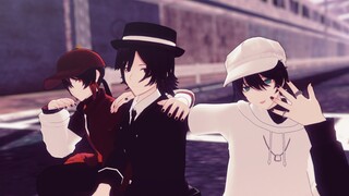 【我不是戏神MMD】-CH4NGE-【赤同/墨连/白也】