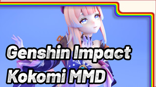 Sangonomiya Kokomi ❥(^_-) Búp Bê  | Genshin Impact MMD Cycles