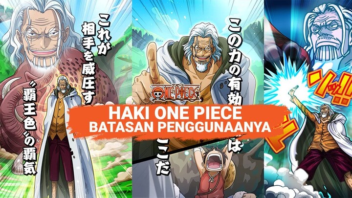 Haki One Pice Yang Perlu Anda ketahui | Batasan Penggunaan Haki Observasi