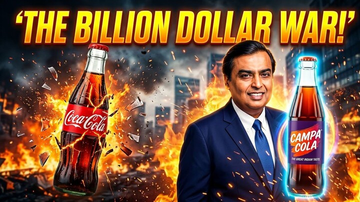 "Campa Cola vs Coca-Cola: Ambani's Masterplan To Break The Monopoly"#CampaCola #Reliance  #Ambani