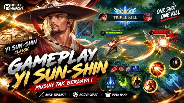 Gameplay YSS Classic sampai sampai Bruno kena mental padahal ada tigreal !
