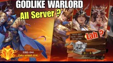 Godlike WARLORD sekarang,All Server ? 🤔