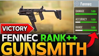 BEST KILLING MACHINE FENNEC GUNSMITH IN CALL OF DUTY MOBILE | FENNEC RANK BUILD COD MOBILE|