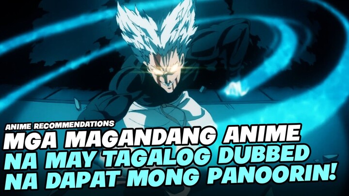 TOP 5 TAGALOG DUBBED ANIME NA PWEDE MO MAPANOOD DITO MISMO SA BILIBILI!