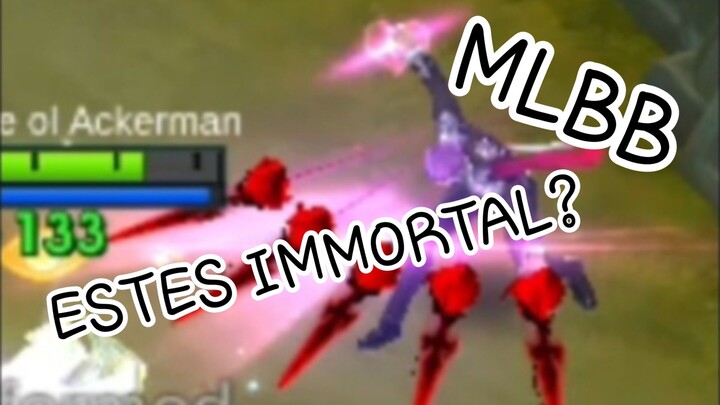 Whenever I use Estes🤣 in MLBB | Immortal?