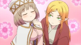 La heroina espia a Yosuke y Elga | Isekai Ojisan