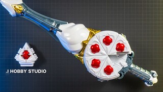 This cream is harder Kamen Rider Gabu DX Gabu Whipped Cream Gun & Cake King Knight Full Collection [