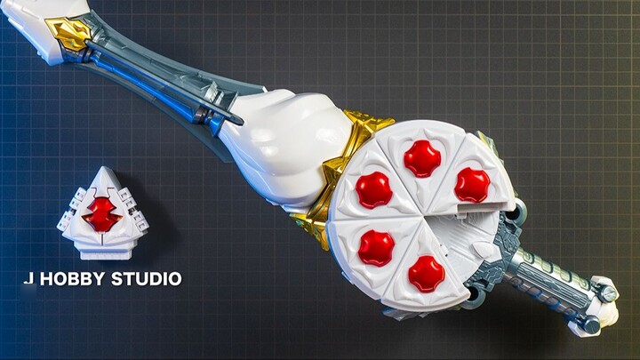 This cream is harder Kamen Rider Gabu DX Gabu Whipped Cream Gun & Cake King Knight Full Collection [