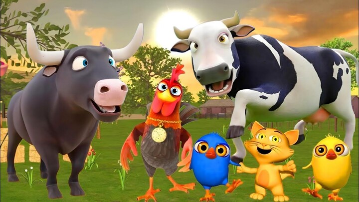 El Pollito Pío y el Tractor de la Granja Canciones de la Granja de Zenón Toro