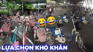 Đi học về phải tìm đâu là cái xe của mình 🤔😂 - Top comment hài hước Face Book.