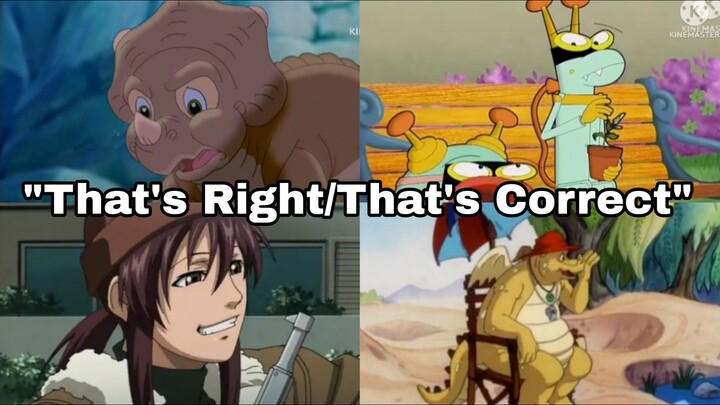 "That's Right/That's Correct" Compilation