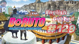 Boruto Episode 129 Tagalog Sub (Blue Hole)