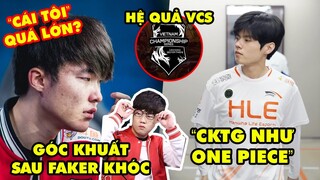 Update LMHT: Hé lộ "góc khuất" Faker khóc vì cái tôi quá lớn, Deft ví CKTG như One Piece, Hệ quả VCS