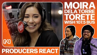 PRODUCERS REACT - Moira Torete Wish Bus Reaction