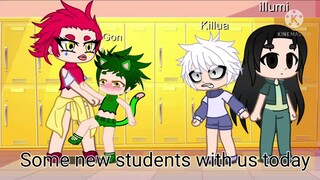 New Students meme || Trend || Gacha Club || HxH || •Angexl•